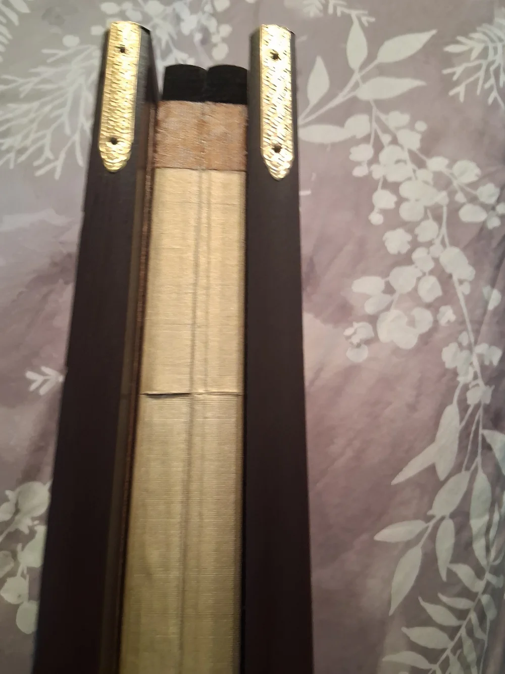 Japanese Four Panel Iris Byobu